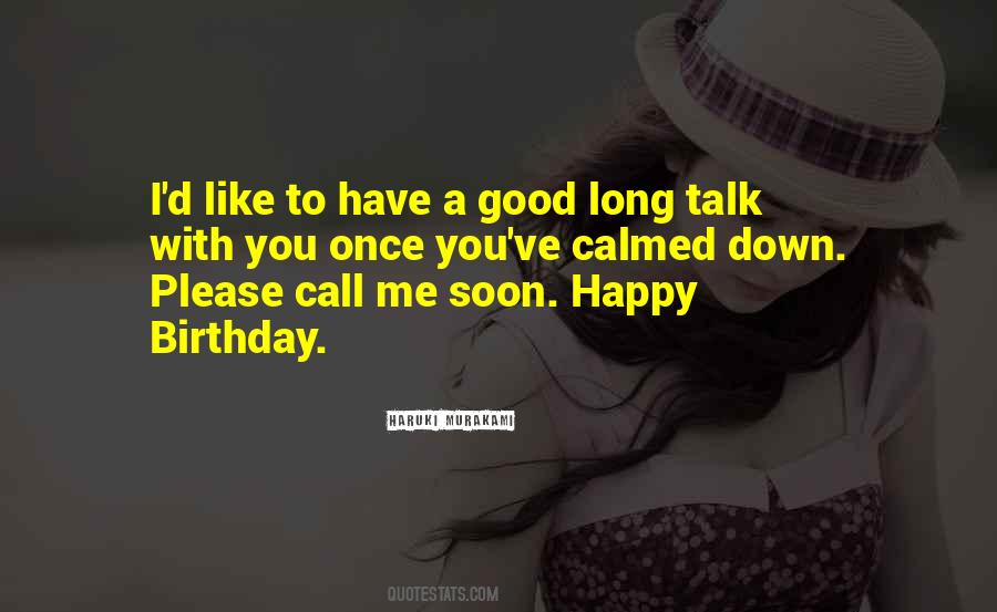 Birthday Long Quotes #1392659