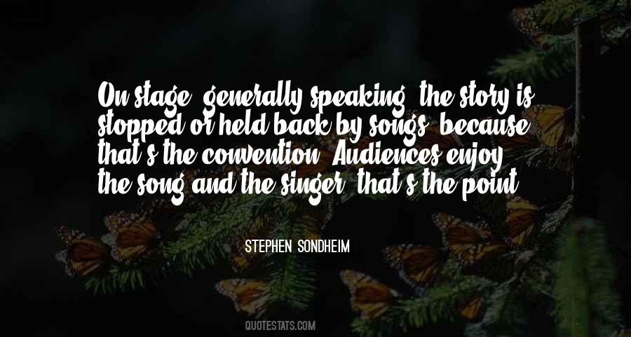 Enjoy The Song Quotes #1142816