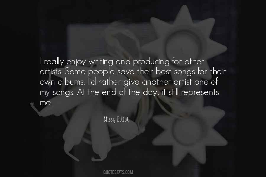 Enjoy The Song Quotes #1719184