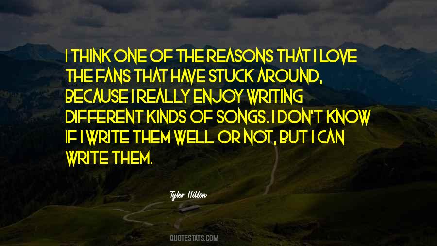 Enjoy The Song Quotes #774435