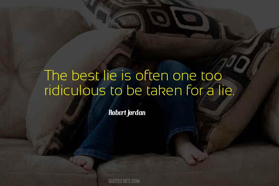 Best Robert Jordan Quotes #1178011