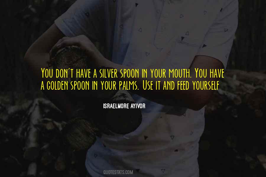 Without A Silver Spoon Quotes #1837830