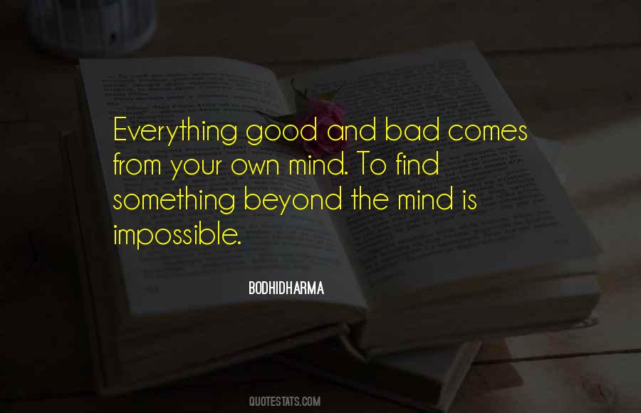 Something Is Impossible Quotes #599705