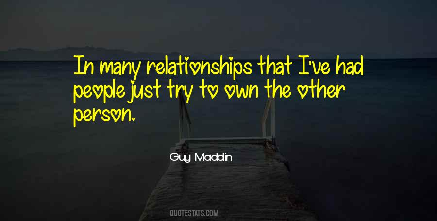 Quotes About Trying Relationships #1475695
