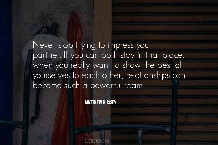 Quotes About Trying Relationships #782758