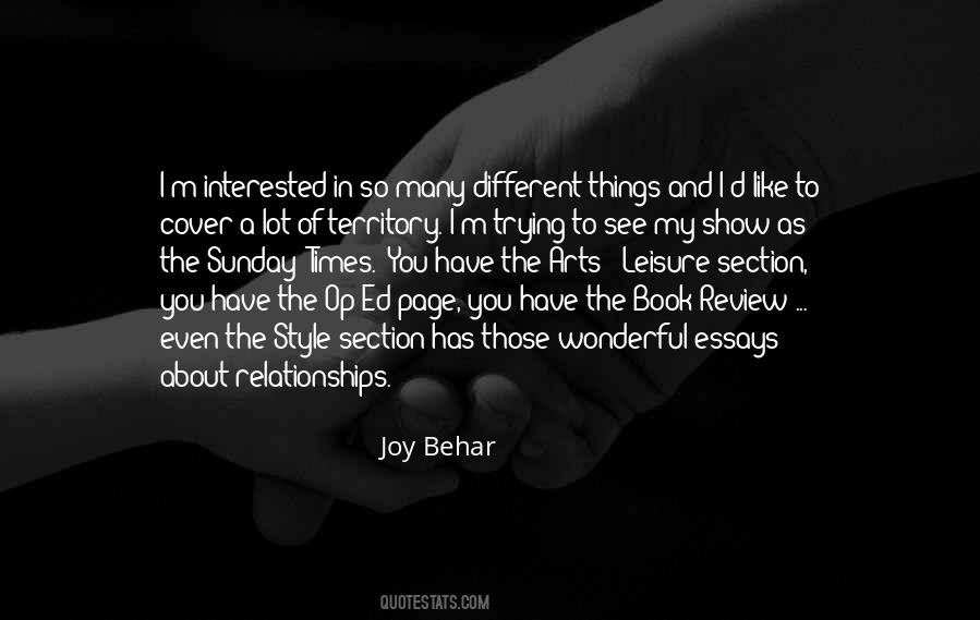 Quotes About Trying Relationships #857356