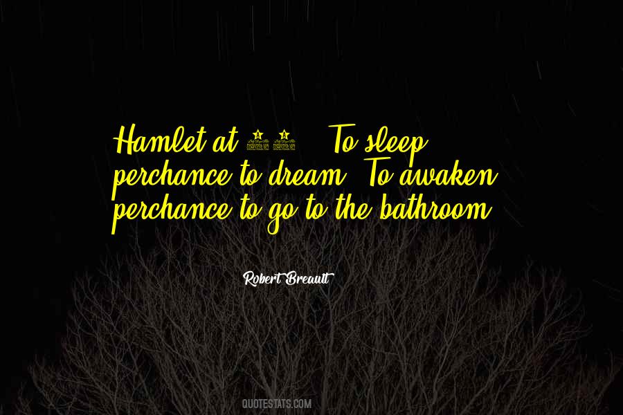 To Sleep Perchance To Dream Quotes #1825800