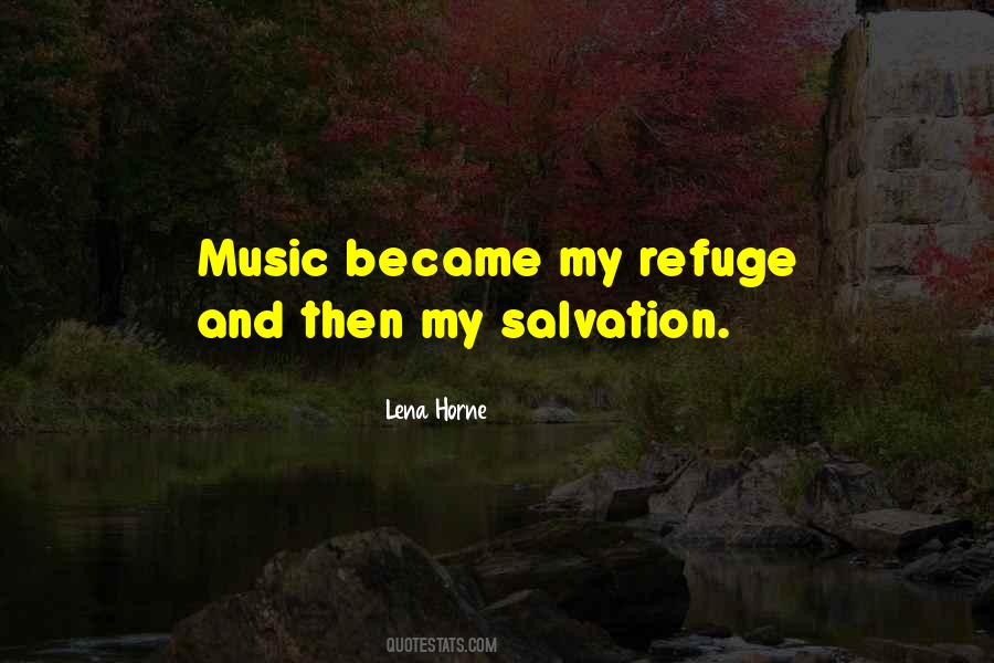 You Are My Refuge Quotes #338585