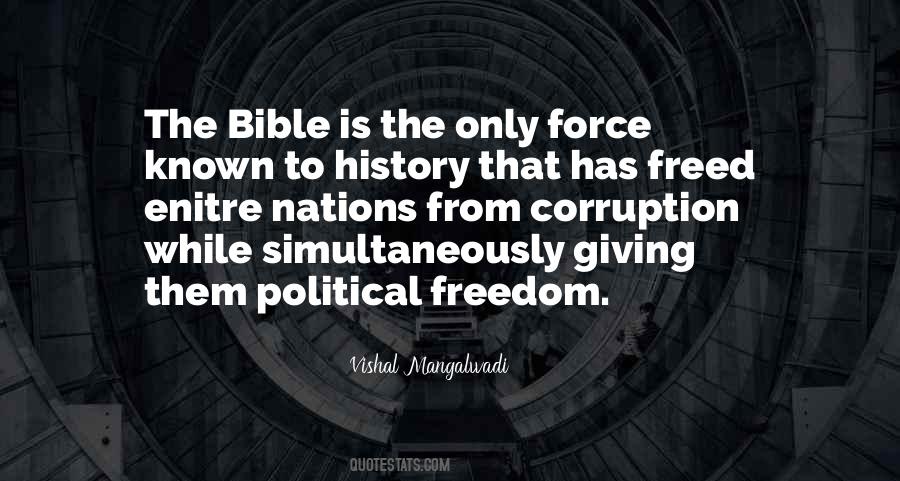 Freedom Bible Quotes #1171628
