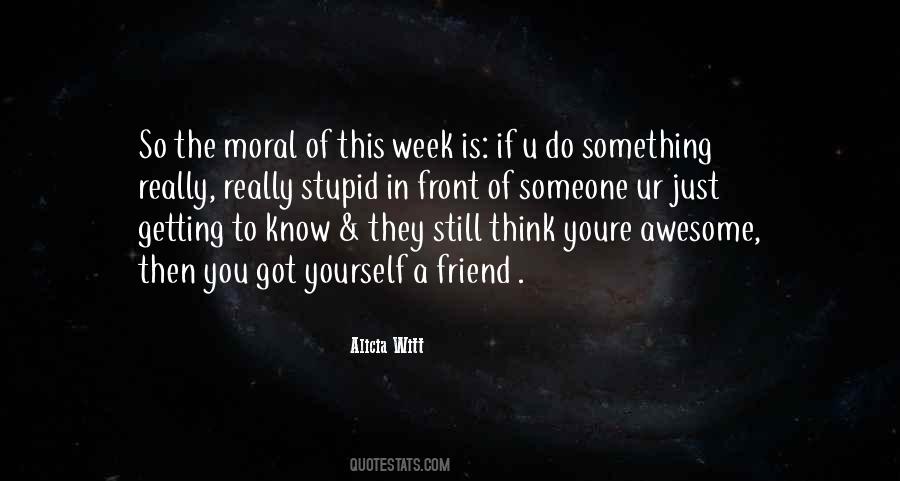 Youre Not A Friend Quotes #1612793