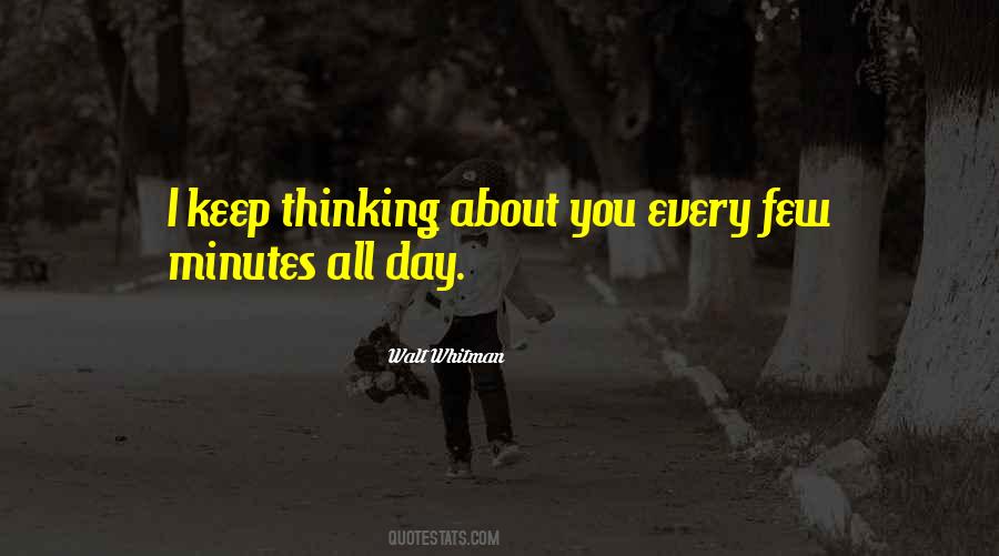 Keep Thinking Quotes #237124