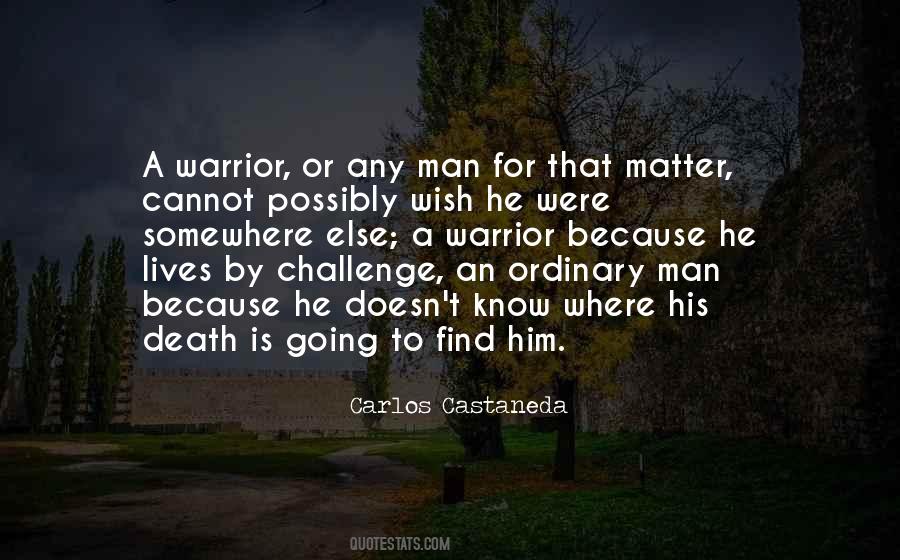Death Warrior Quotes #1469712
