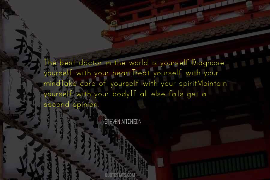 Best Doctor In The World Quotes #746329