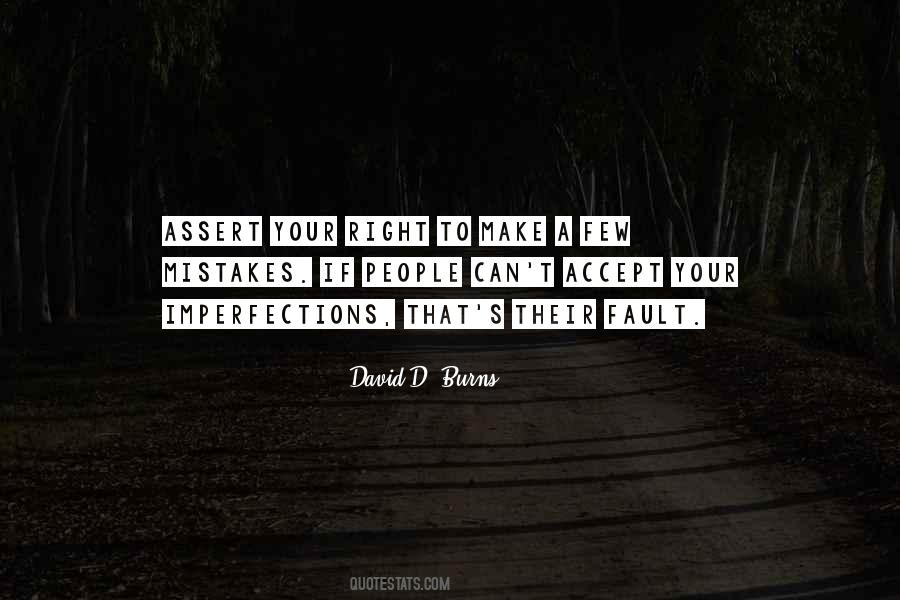 Accept Your Mistakes Quotes #1228979