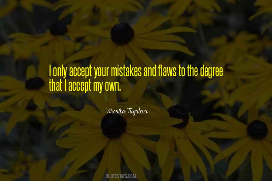 Accept Your Mistakes Quotes #1294354