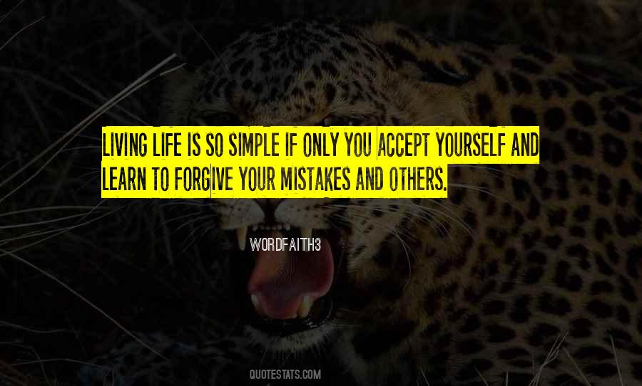 Accept Your Mistakes Quotes #1735364