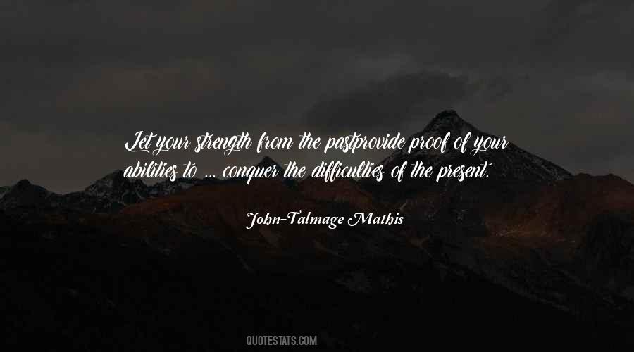 Strength Conquer Quotes #82246