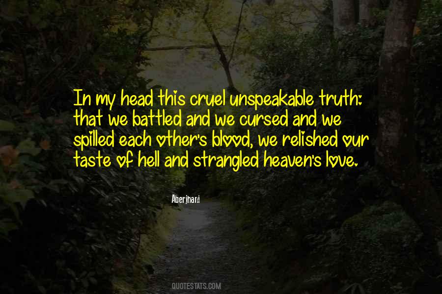 In This Cruel World Quotes #1152472