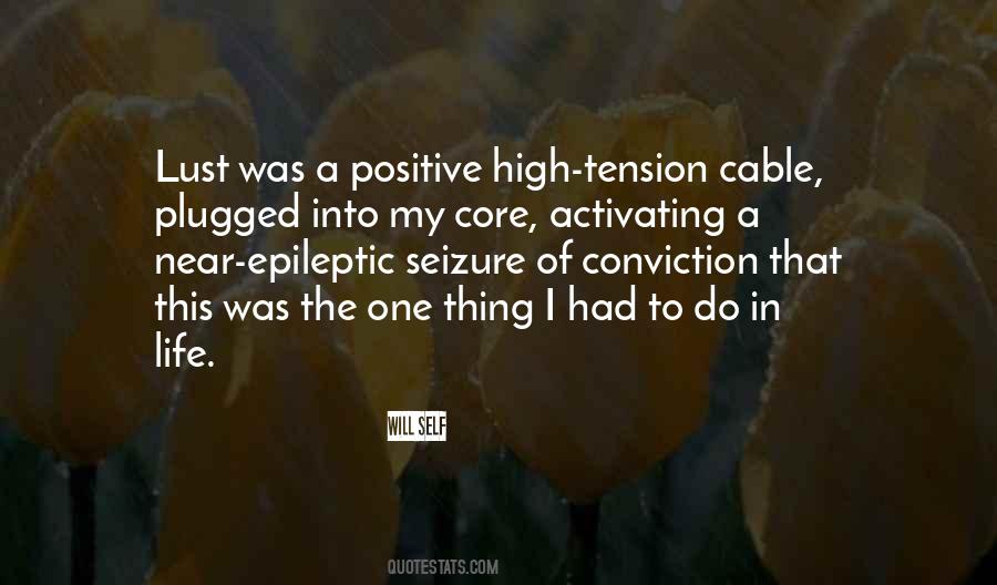 Tension Of Life Quotes #1569007