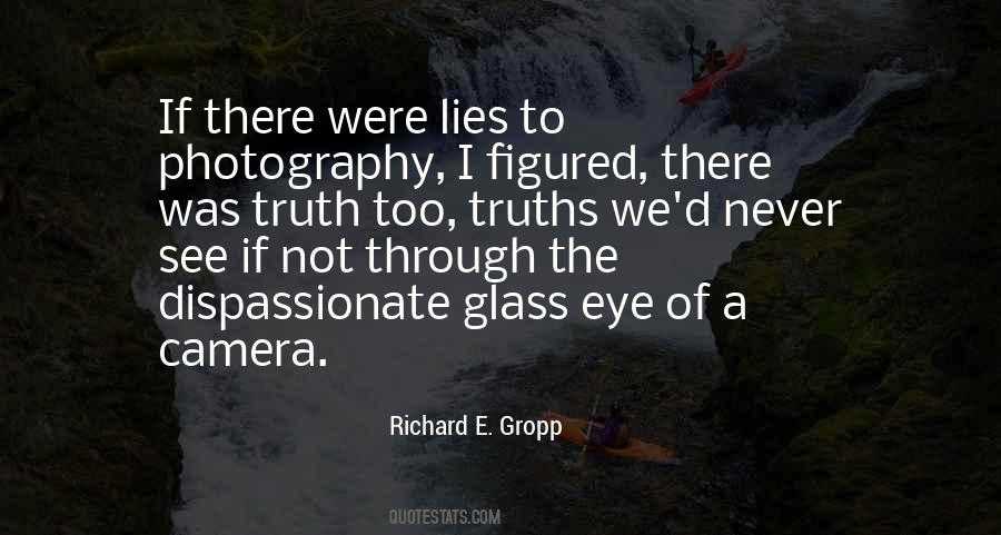 Glass Eye Quotes #410271