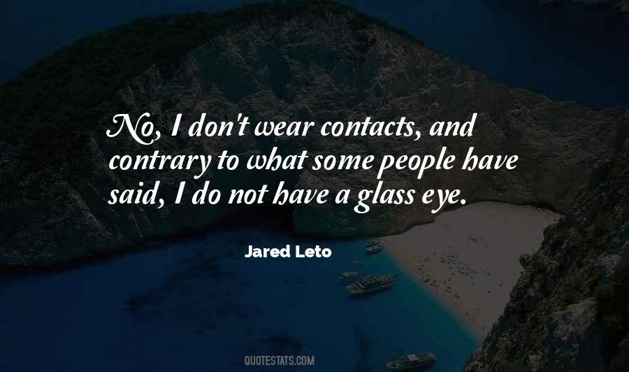 Glass Eye Quotes #845365