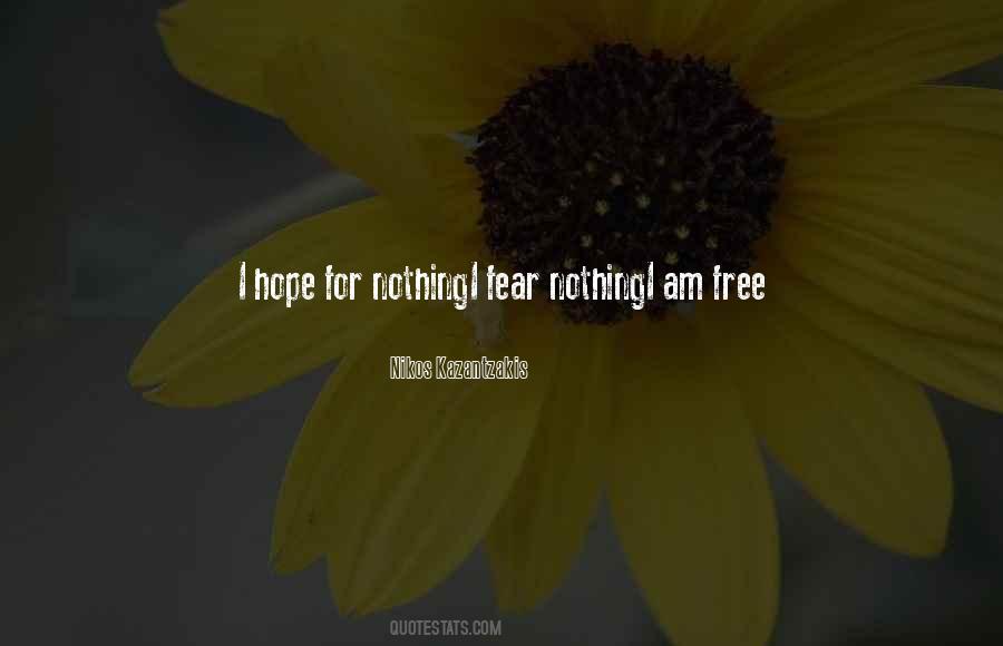 I Fear Nothing Quotes #142518