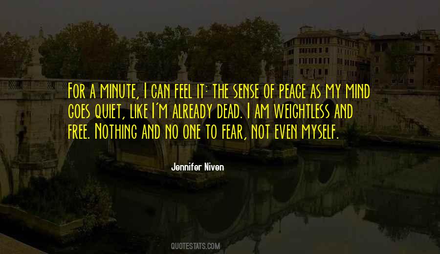 I Fear Nothing Quotes #1470661