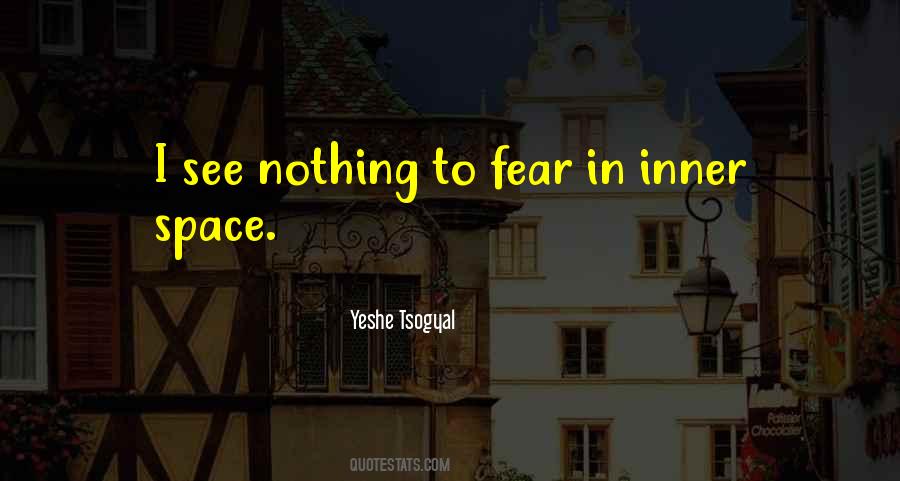 I Fear Nothing Quotes #724617