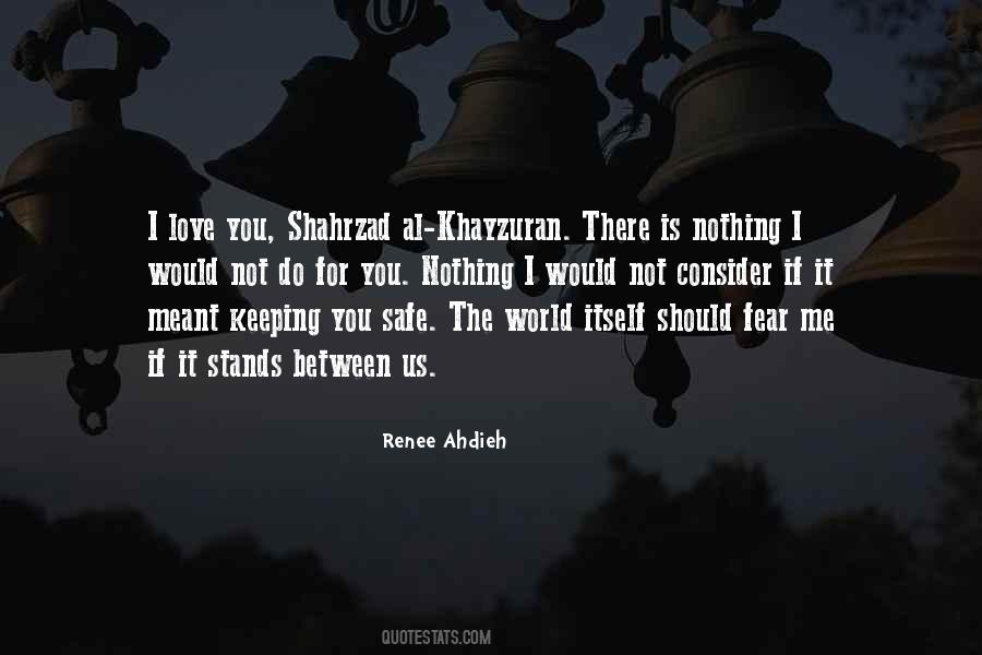 I Fear Nothing Quotes #73196