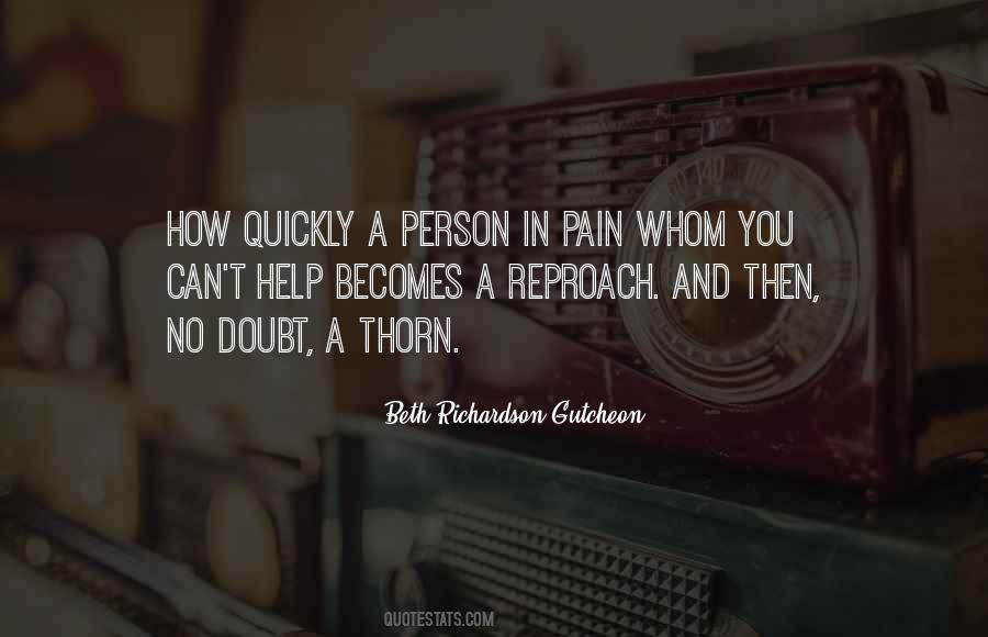 How Can You Doubt Quotes #1597885