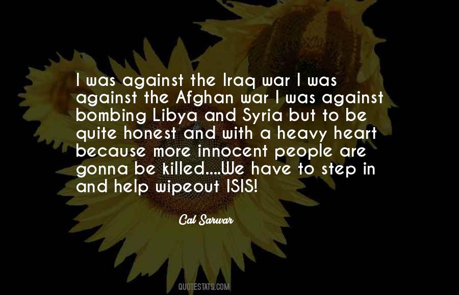 Quotes About The Iraq War #237385