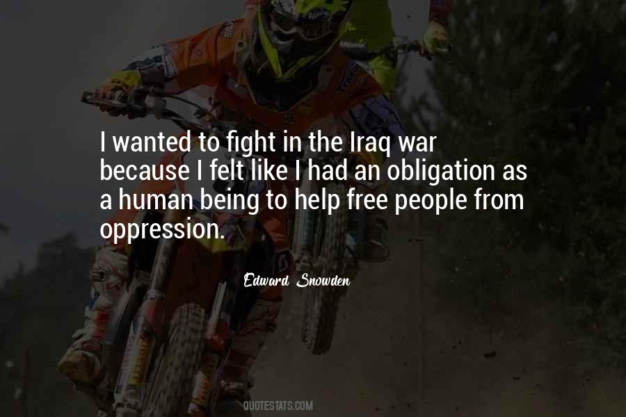 Quotes About The Iraq War #673721