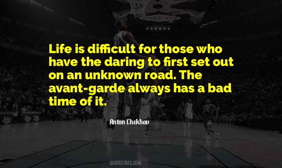 Life Is Always Difficult Quotes #1580243