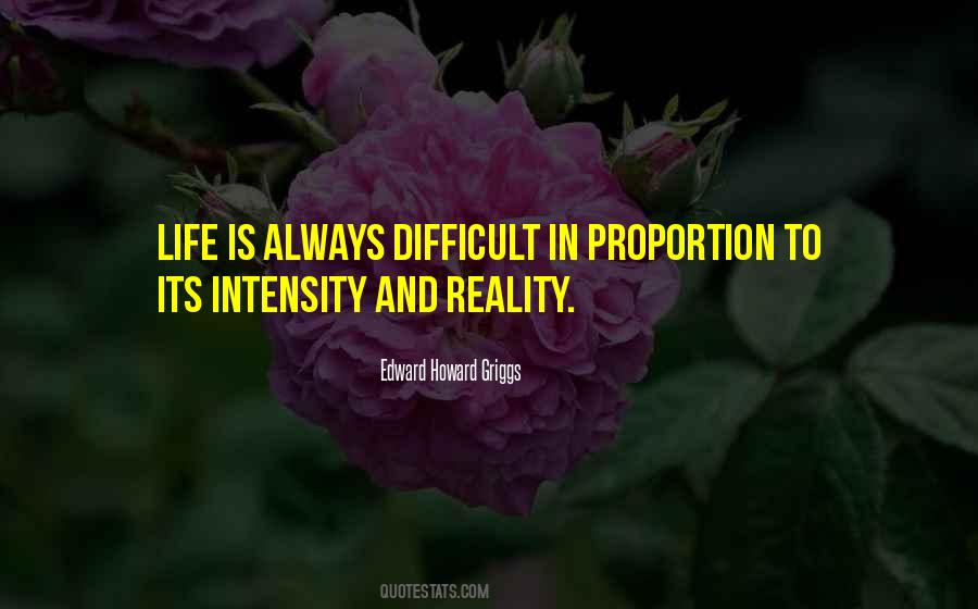 Life Is Always Difficult Quotes #1611739
