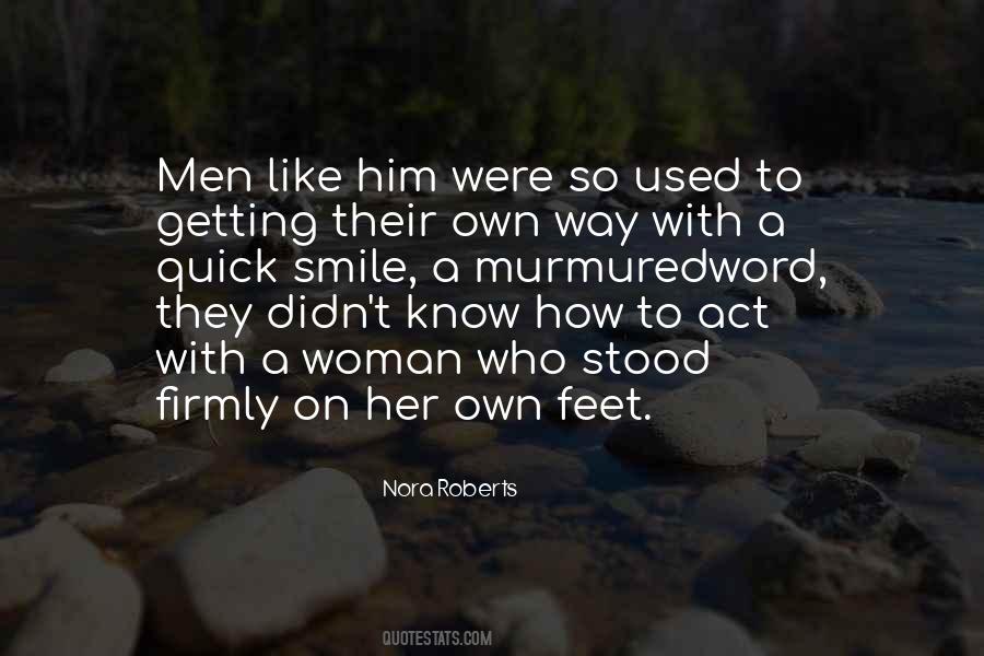 Woman Smile Quotes #454587