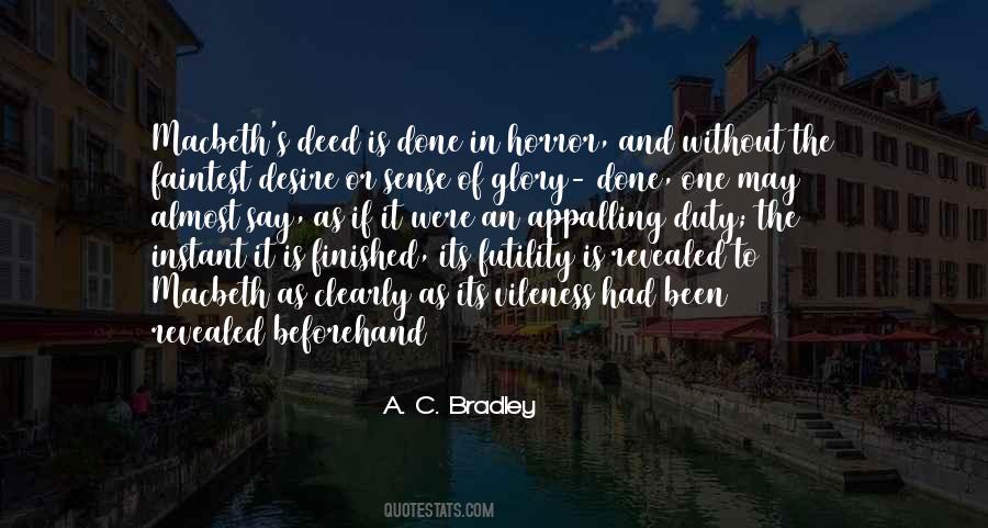 Is Done Quotes #1229409