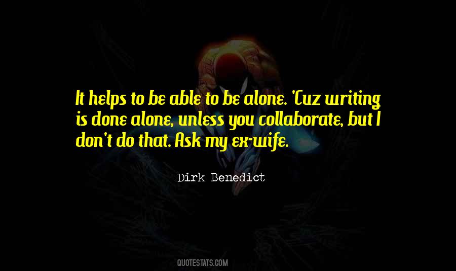 Is Done Quotes #1276102