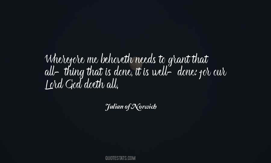 Is Done Quotes #1278571