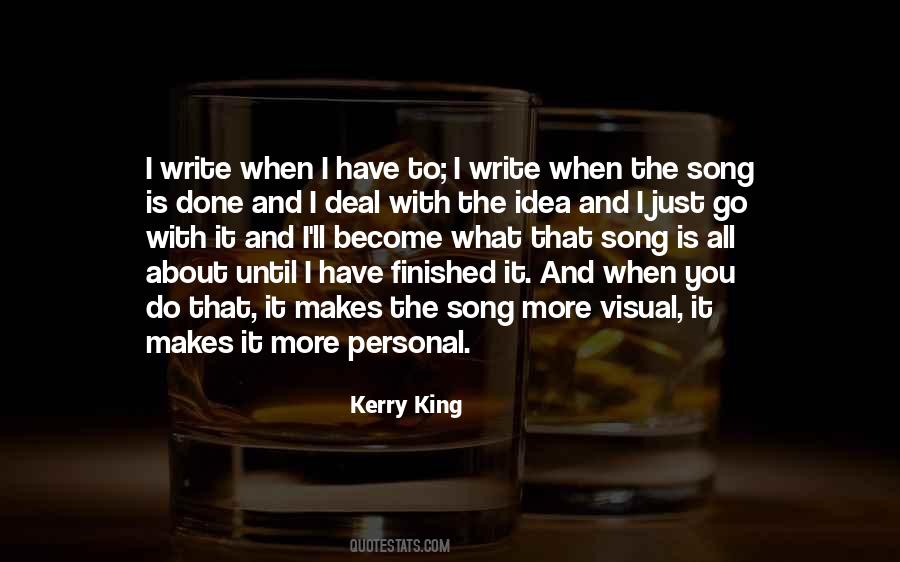 Is Done Quotes #1414441