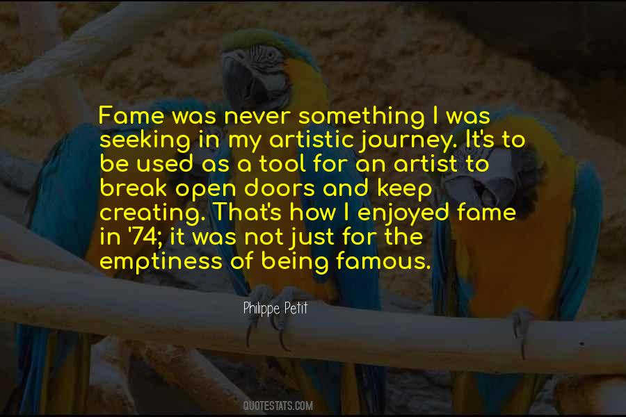 Artistic Journey Quotes #485712