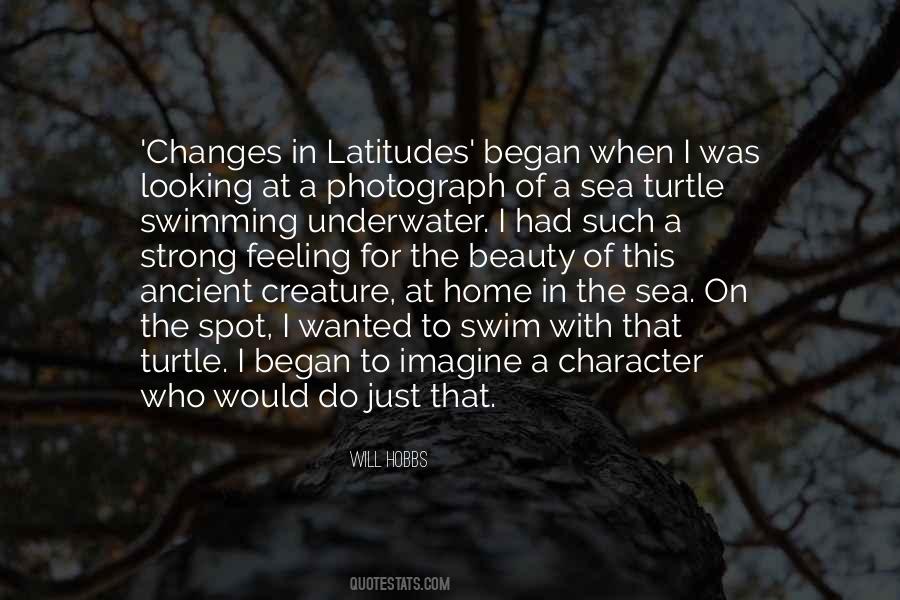 Sea Swimming Quotes #1166872