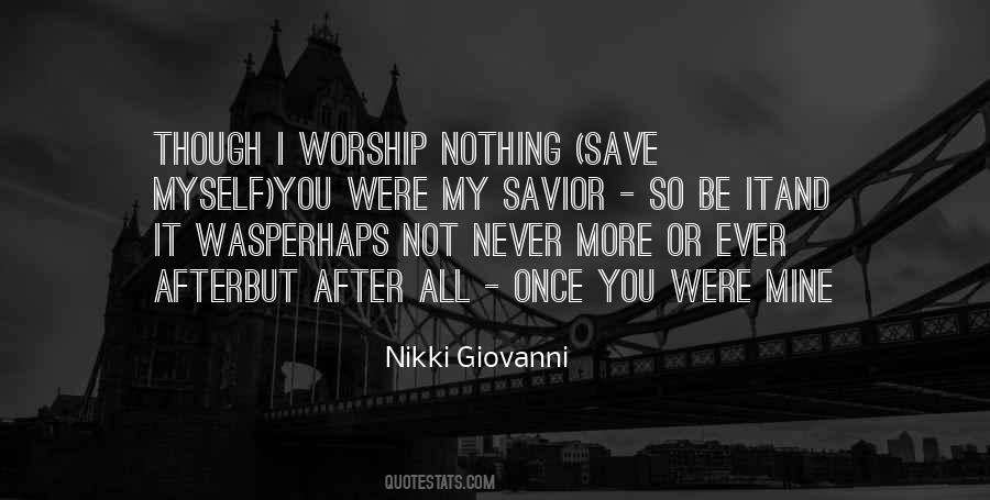 My Savior Quotes #429254