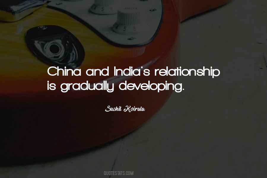 India China Quotes #855320