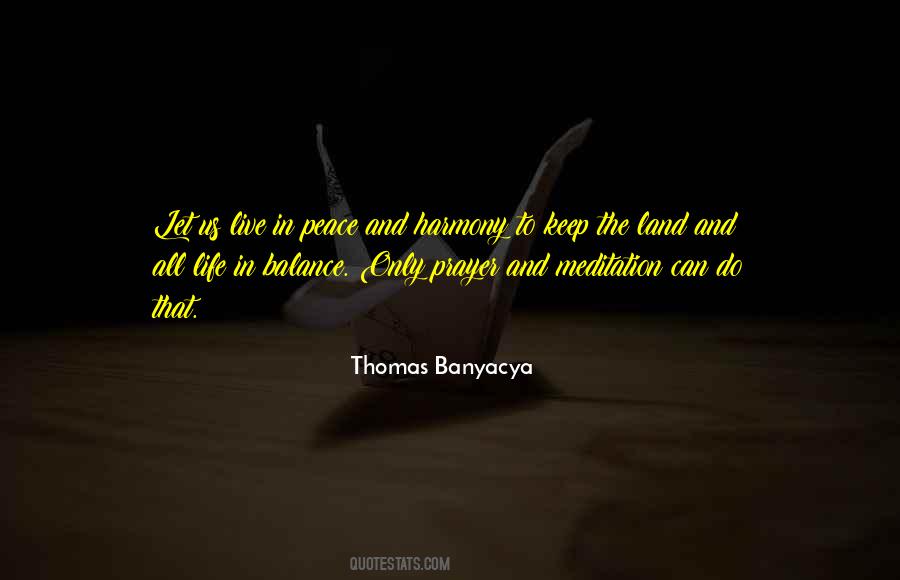 Balance Harmony Quotes #1472270