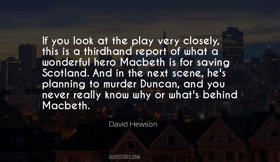 Macbeth And Duncan Quotes #1493961