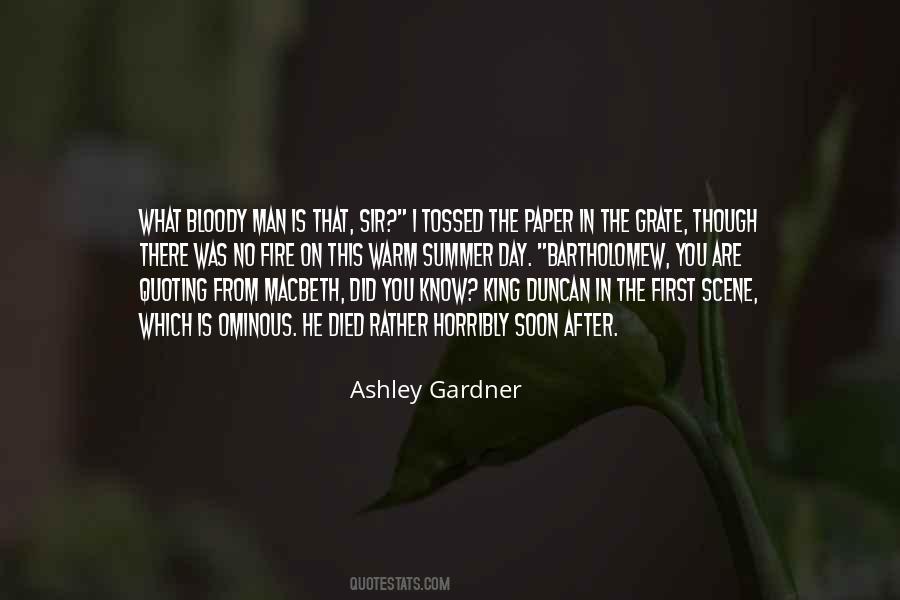 Macbeth And Duncan Quotes #944633