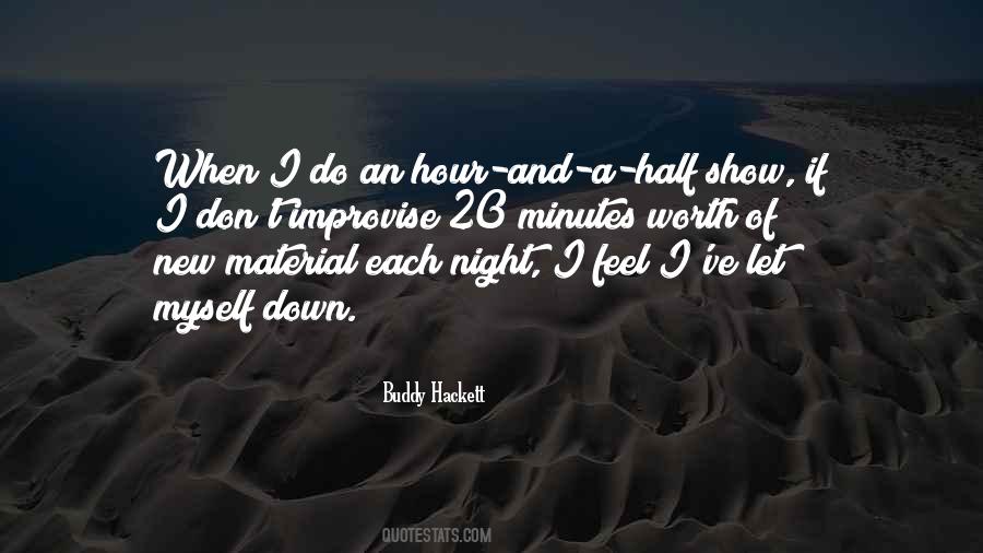 I Let Myself Down Quotes #1259313