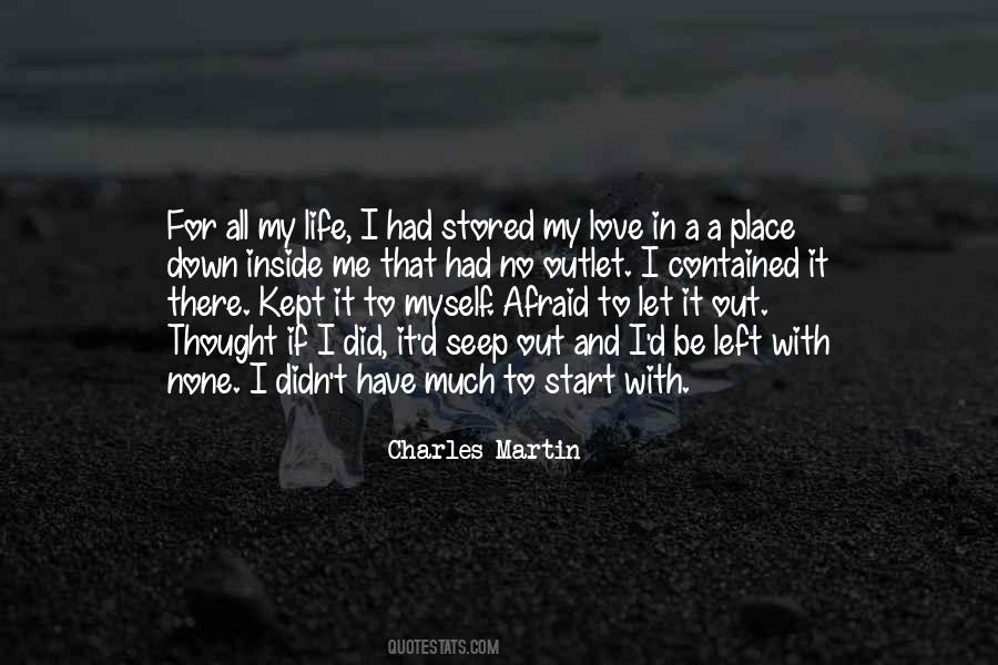 I Let Myself Down Quotes #850425