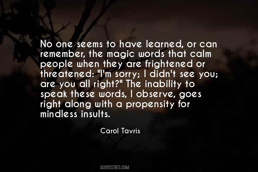 When I Speak To You Quotes #1645453
