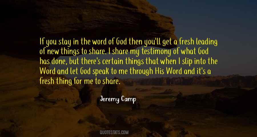 When I Speak To You Quotes #664546